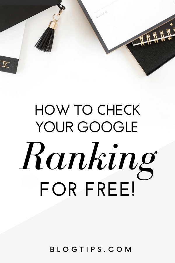 google search ranking checker