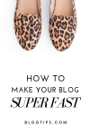 Free ways to make your blog super fast, website speed test, improve website speed, wordpress, How to speed up your blog Blogging BlogTips.com