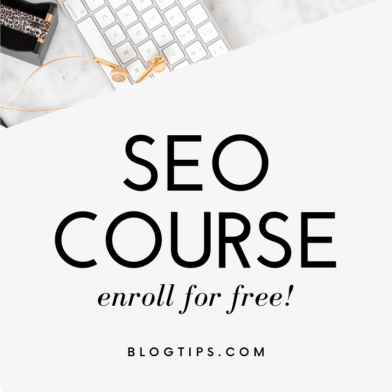 Free SEO course, best SEO course, seo basics training blogtips blogtips.com