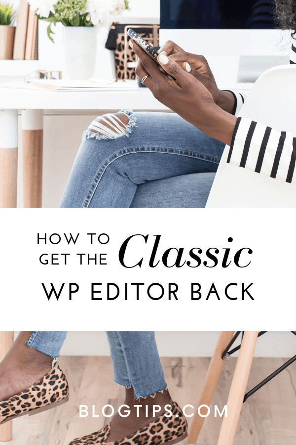 How to restore the classic editor, WordPress Gutenberg, blogging tips, @BlogTips_ Protect Your Blog From A Google Penalty! Get the classic editor back with one click! #bloggingtips #wordpress BlogTips.com