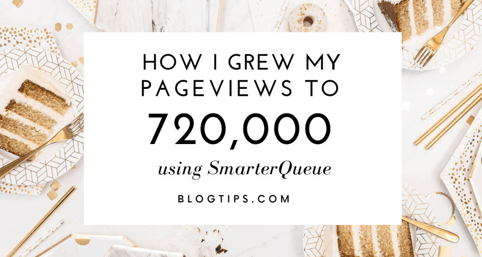 SmarterQueue To Get 720k Page Views, SmarterQueue free trial, SmarterQueue for free , schedule tweets, evergreen recycling, social media marketing tool #blogtips @blogtips_ BlogTips.com
