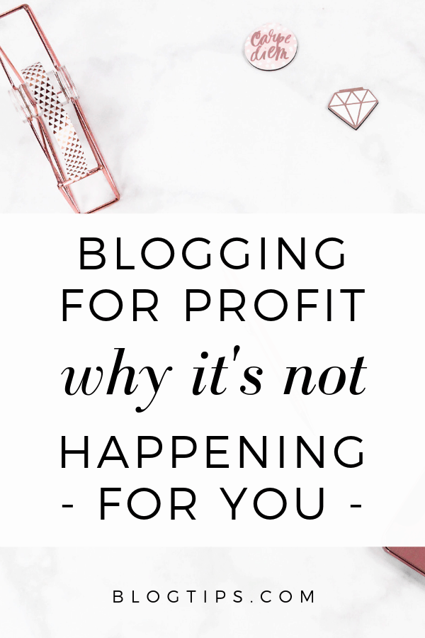 Blogging For Profit - 6 Monetization Tips For Professional Bloggers